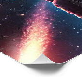 宇宙飛行士の光沢のあるポスター ポスター (コーナー)