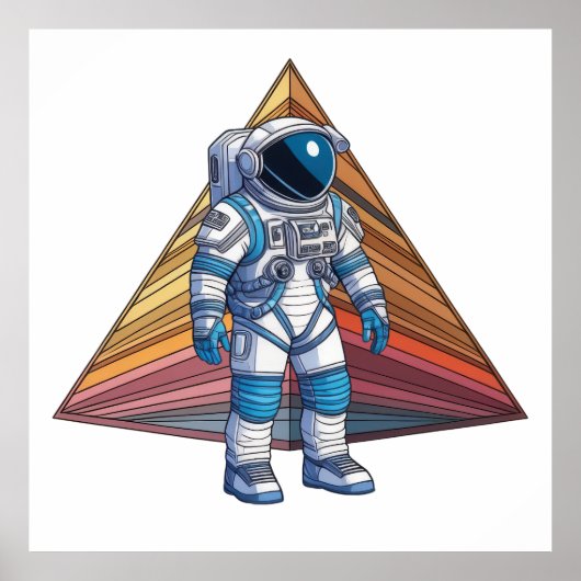 宇宙飛行士の冒険 ポスター (正面)