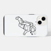 宇宙飛行士の冒険 iPhoneケース (裏面横)
