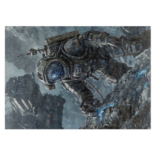 宇宙飛行士の切断板 カッティングボード (正面)