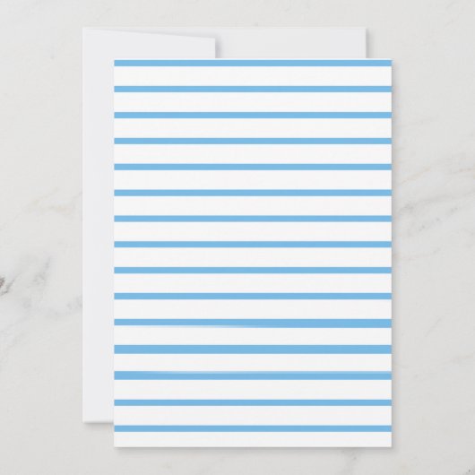 宇宙飛行士の動物の2nd誕生日招待状 (裏面)