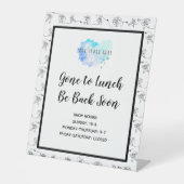 宇宙飛行士の台座標識 台座サイン (正面)