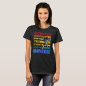 宇宙飛行士の名言3 Tシャツ (正面フル)