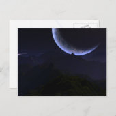 宇宙飛行士の夢の葉書 ポストカード (正面/裏面)