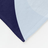 宇宙飛行士の女の子{ブルネット} フリースブランケット (角)