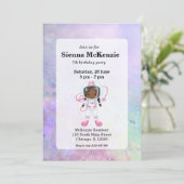 宇宙飛行士の女の子 外部宇宙 招待状 (スタンド正面)