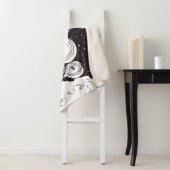 宇宙飛行士の子犬との着色宇宙 シェルパブランケット (インサイチュ)