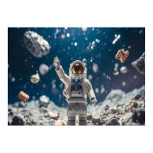 宇宙飛行士の宇宙の壁