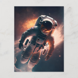 宇宙飛行士の宇宙はがき ポストカード