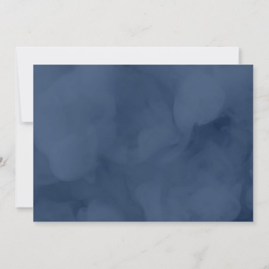 宇宙飛行士の宇宙サファリ誕生日写真 サンキューカード (裏面)