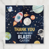 宇宙飛行士の宇宙ブラストオフ広場 フェイバータグ (正面)