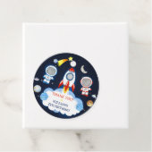 宇宙飛行士の宇宙誕生日ありがとうメッセージカード フェイバータグ (インサイチュ)