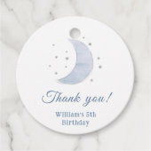 宇宙飛行士の宇宙誕生日ありがとう フェイバータグ (正面)