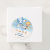 宇宙飛行士の宇宙誕生日ありがとう フェイバータグ (インサイチュ)