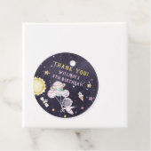 宇宙飛行士の宇宙誕生日ありがとう フェイバータグ (インサイチュ)