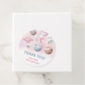 宇宙飛行士の宇宙誕生日ありがとう フェイバータグ (インサイチュ)