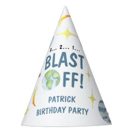 宇宙飛行士の宇宙誕生日パーティー パーティーハット