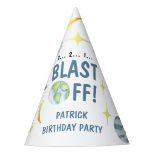 宇宙飛行士の宇宙誕生日パーティー パーティーハット