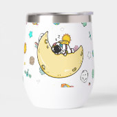 宇宙飛行士の宇宙飛行士の漫画 (左面)