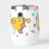 宇宙飛行士の宇宙飛行士の漫画 (正面)