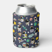 宇宙飛行士の宇宙飛行士の漫画 缶クーラー (缶正面)