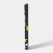 宇宙飛行士の宇宙飛行士の漫画 iPhoneケース (左側面)