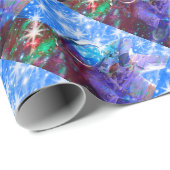 宇宙飛行士の寸法の折り返し紙 ラッピングペーパー (ロールコーナー)