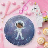 宇宙飛行士の少年宇宙空間 ペーパープレート (パーティー)