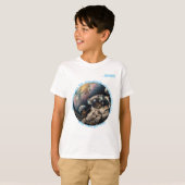 宇宙飛行士の少年 Tシャツ (正面フル)