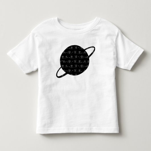 宇宙飛行士の幼児Tシャツ トドラーTシャツ (正面)
