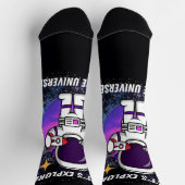 宇宙飛行士の引用 ソックス (上部)