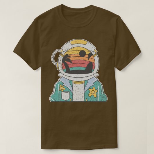 宇宙飛行士の恋人 Tシャツ (デザイン正面)