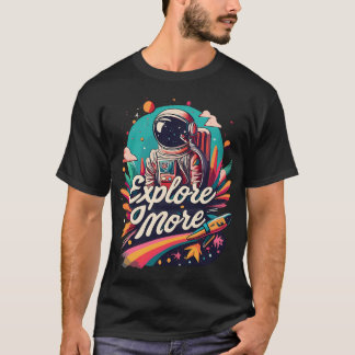 宇宙飛行士の探索の詳細 Tシャツ