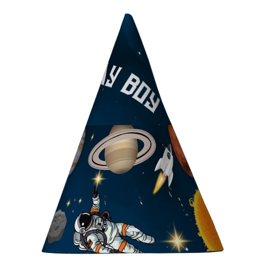 宇宙飛行士の最初の誕生日パーティー パーティーハット (右)