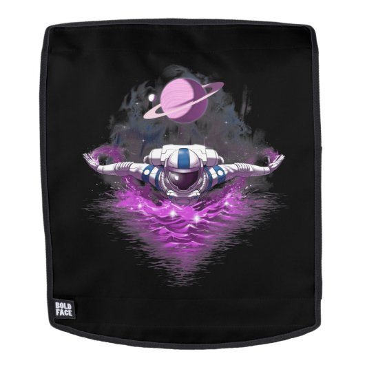 宇宙飛行士の水泳 バックパック (取り外し可フェース)