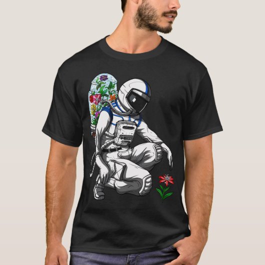 宇宙飛行士の環境保護主義者 Tシャツ (正面)
