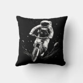 宇宙飛行士の自転車乗り宇宙冒険 クッション (裏面)