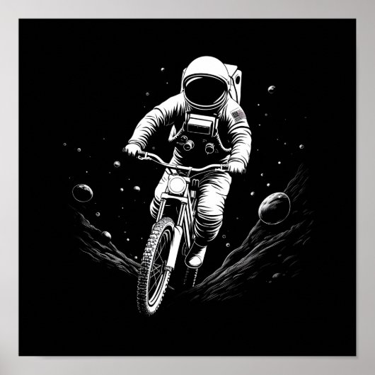 宇宙飛行士の自転車乗り宇宙冒険 ポスター (正面)