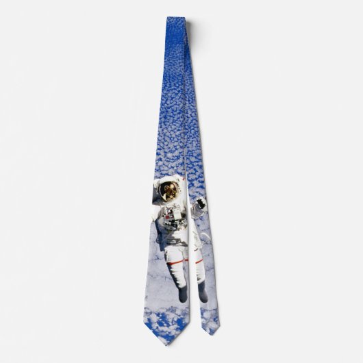 宇宙飛行士の船外活動 ネクタイ (正面)