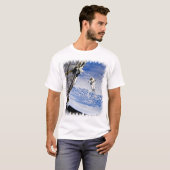 宇宙飛行士の船外活動 Tシャツ (正面フル)