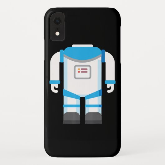 宇宙飛行士の衣装ハロウィンおもしろい宇宙探検家 Case-Mate iPhoneケース (裏面)
