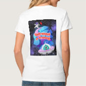 宇宙飛行士の訓練中 Tシャツ (裏面)