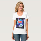 宇宙飛行士の訓練中 Tシャツ (正面フル)