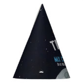 宇宙飛行士の誕生日お祝いにぴったりなデザイン あらゆる年齢に対応 パーティーハット (左)