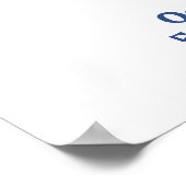 宇宙飛行士の誕生日の写真へようこそ ポスター (角)