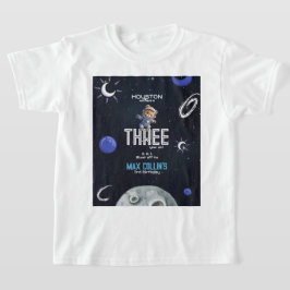 宇宙飛行士の誕生日キッズ Tシャツ