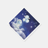 宇宙飛行士の誕生日パーティナプキン スタンダードカクテルナプキン (角)