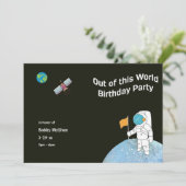 宇宙飛行士の誕生日パーティーから 招待状 (スタンド正面)