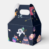 宇宙飛行士の誕生日パーティー フェイバーボックス (裏面サイド)