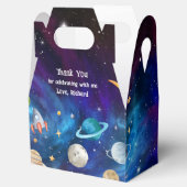 宇宙飛行士の誕生日パーティー フェイバーボックス (オープン)